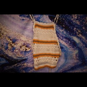 Crochet Halter Crop Top